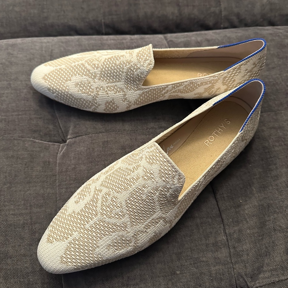 Rothy's Almond Loafers Women’s Size 12.5